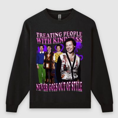 Treating People With Kindness Never Goes Out Of Style Sweatshirt Thumbnail