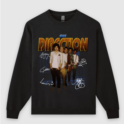 SAME DAY One Direction Vintage Bootleg Sweatshirt Thumbnail